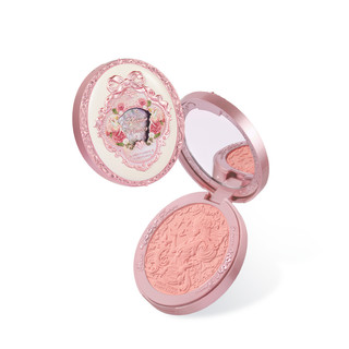 Flower Knows Midsummer Fairytales Collection Velvet Embossed Blush 5g
