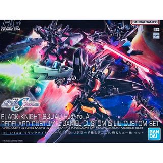 Bandai BLACK KNIGHT SQUAD Rud-ro.A REDELARD CUSTOM & DANIEL CUSTOM & LIU CUSTOM SET Model Kit