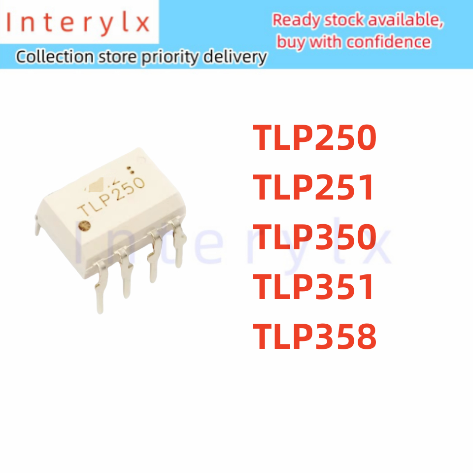 1 Cái / lốc TLP351 TLP350 TLP358 TLP250 TLP251 H F In-Line DIP-8 Chip SOP-8 Optocoupler