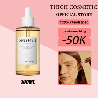 Tinh chất rau má serum rau má Skin1004 Madagascar Centella Ampoule 100ml-cấp ẩm làm dịu da, dưỡng trắng và giảm mụn