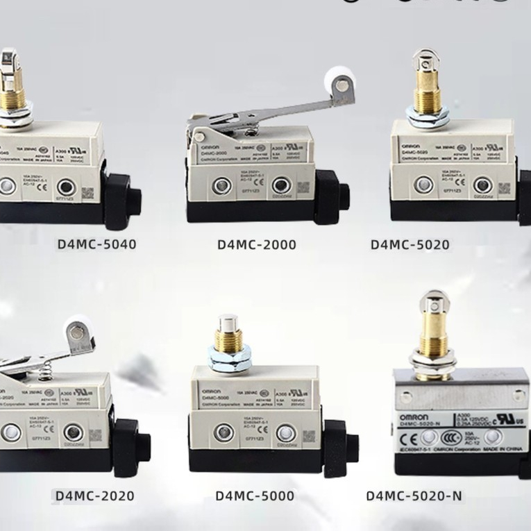 Giới hạn hành trình chính hãng Omron D4MC-5020 2000 5000 2020 5040-N Micro Switch