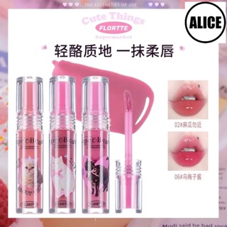 Son Bóng Flortte / flower Lolia Monster Tinh Dầu Mật Ong Dịu Nhẹ Cho Môi