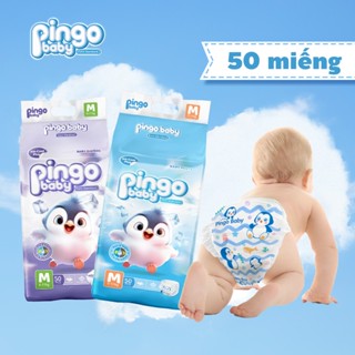 Pingo Baby 50 miếng bỉm quần / tã quần Nhập khẩu châu Âu đủ size NB/S/M/L/XL/2XL/3XL