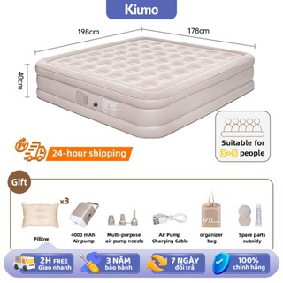 (Bảo hành trọn đời+Free pillow) Đệm hơi tự bơm thông minh Mountain dùng ở nhà hoặc đi cắm trại [ tặng kèm gối và bơm điện]