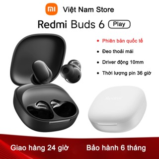 ( Phiên Bản Quốc Tế ) Tai Nghe Bluetooth Xiaomi Redmi Buds 6 Play Version Có Micro Giảm Tiếng ồn