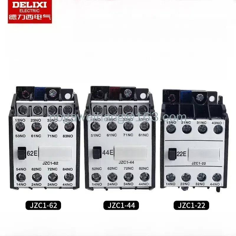 Rơle trung gian DELIXI JZC1-44 / 62 / 31 / 22 4 mở 4 đóng / 6 mở 2 rơle tiếp xúc đóng