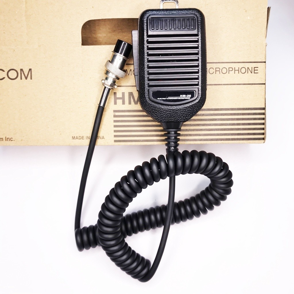 Micro HM-36 cho IC-718 IC-765 IC-761 IC-7200 IC-7600 IC-25 IC-28 IC-38 Đài Phát Thanh Di Động