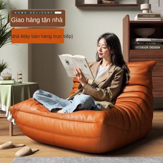 Sofa lười  Ghế Sofa Thư Giãn, Ghế TOGO Lười Bọc Da Microfiber Cao Cấp  Bắc Âu Ghế tựa ban công ghế decor phòng ngủ  Sofa Phòng khách sofa mini sofa tối giản   ghế togo đôi ghế sofa đơn ghế sofa ngồi bệt