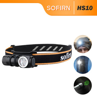 Sofirn HS10 5000K Headlmap USB C Sạc Mini 16340 Đèn Pha, 1100lm Siêu Sáng LH351D 90CRI Góc Đèn Pin Ngoài Trời