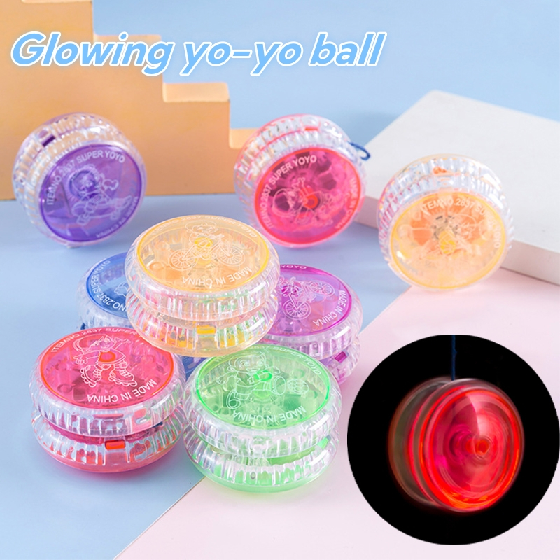 Dạ Quang Yo-Yo Điện Tử Flash Yo-Yo Trẻ Em Dạ Quang Đồ Chơi Học Sinh Quà Tặng Giải Thưởng YL119