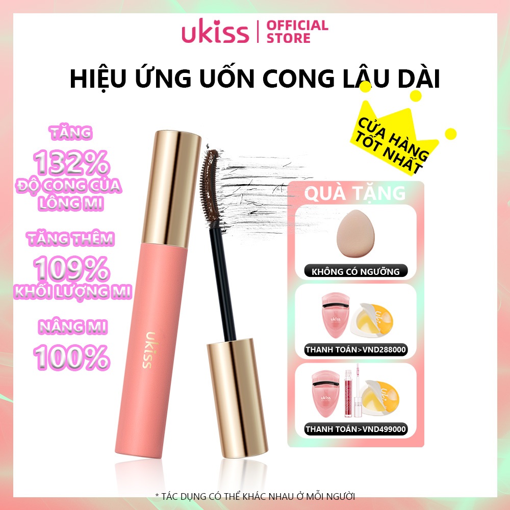 UKISS Đế Lông Mi Định Hình & Làm Cong | Giữ Nếp 12H, Chống Nước | 5g
