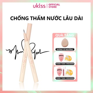  Bút Kẻ Mắt UKISS Dạng Lỏng Ngòi Mảnh Chống Thấm Nước Lâu Trôi 