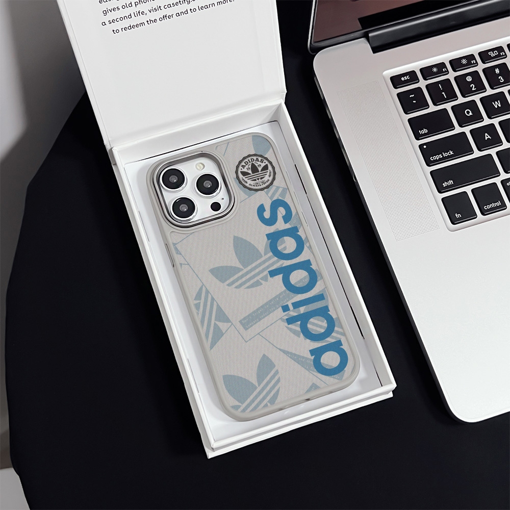Ốp điện thoại mềm Adidas Trend cho iphone 16 Pro Max 15 Pro Max 14 Pro Max i14 13 Pro Max i13 13pro 