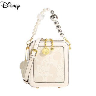 Disney Disney Chính Thức Chính Hãng mickey Series Đơn Giản Màu Be Túi Vuông Thời Trang Niche Túi Đeo Vai Pháp Phù Hợp Với Túi Xách Tươi Thanh Lịch BMK-71281W