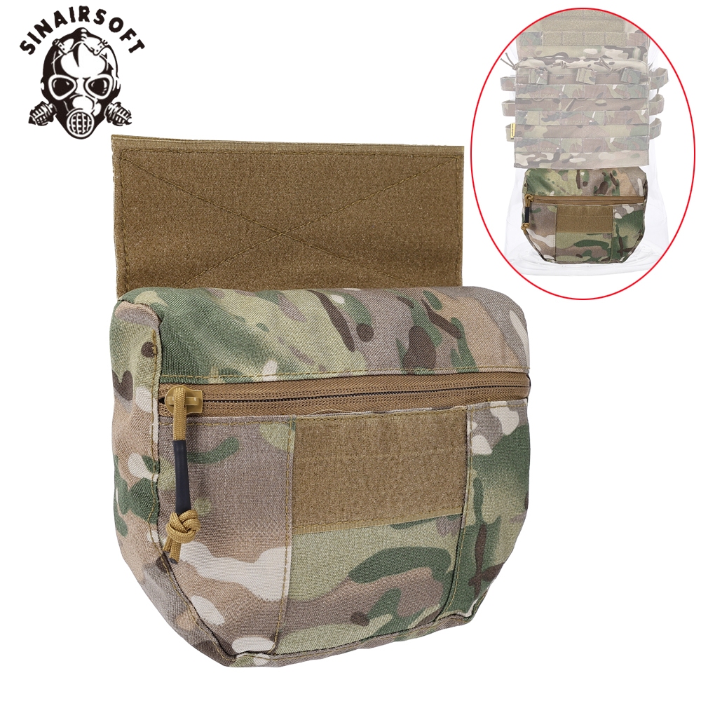 Phụ Kiện Chiến Thuật Túi Bảo Quản Săn Bắn Quân Đội Molle Áo Giáp Tàu Sân Bay CRM CRX D3 Ngực Giàn Khoan Thả Túi Túi