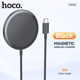Bộ sạc nhanh không dây từ tính HOCO CW52 15W Sạc QI cho điện thoại 12 / 13 / 14 / 15 cho giá đỡ sạc Sạc định vị từ tính