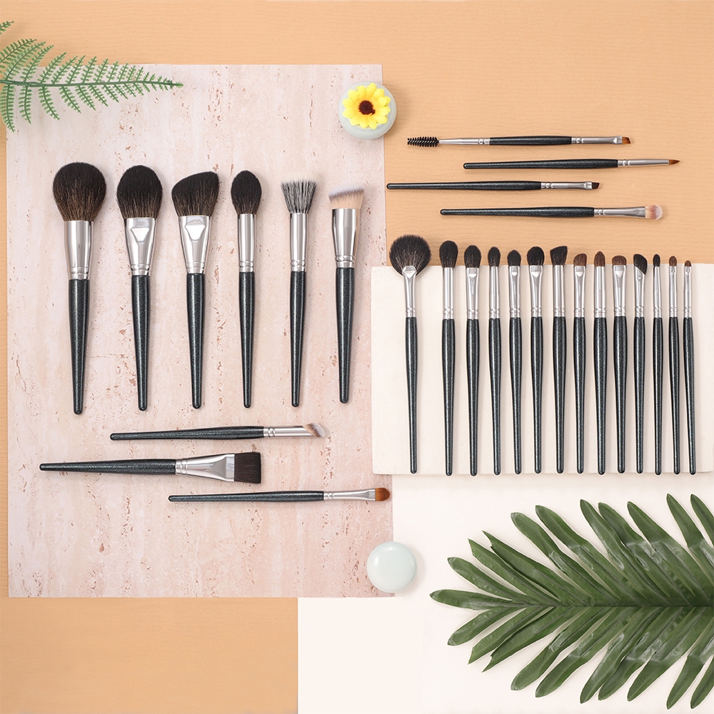 Ovw 1 Chiếc Star Sky Blue Goat Hair Powder Blusher Brush Foundation Cosmetic Brush XKL