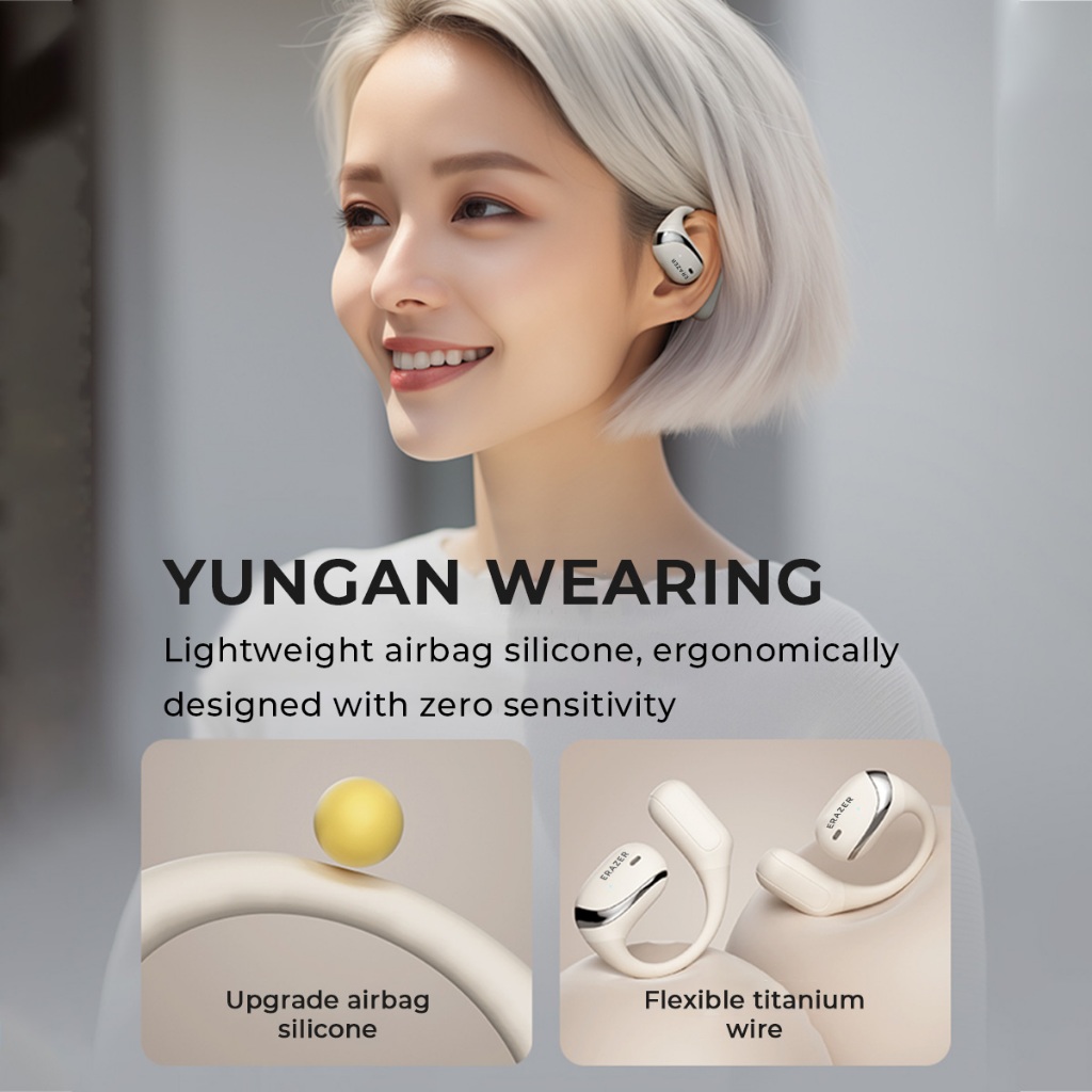 Lenovo ERAZER X9 OWS Tai nghe không dây  Bluetooth 5.4 âm thanh nổi Hifi Music IPX4 Tai nghe thể thao | BigBuy360 - bigbuy360.vn