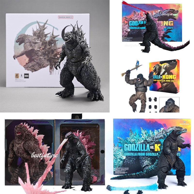 Shm Godzilla 2021 King Kong Neca Godzilla 2024 Quái Vật Di Chuyển Được Nhân Vật Hành Động Đồ Chơi Mô