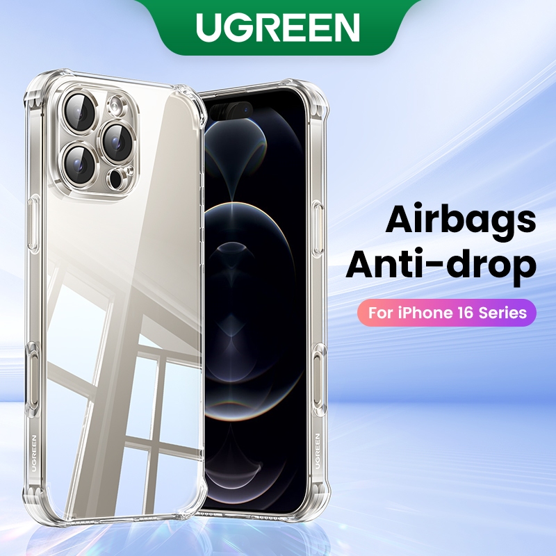 Ốp lưng iPhone UGREEN cho iPhone 16 Pro Max Vỏ mềm trong suốt chống