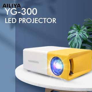 AILIYA Máy chiếu yg300 chiếu YG310 LED home HD máy chiếu micro HD 1080P