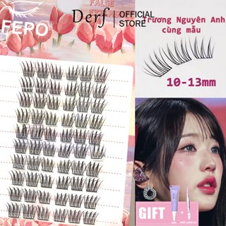Lông mi giả FEPO mi giả idol ACE Hàn Quốc cong tự nhiên có thể tái sử dụn12mm,mi giả 3d,eyelashes