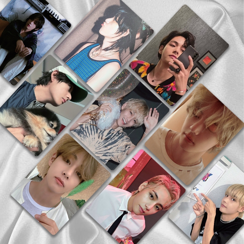 Hộp 55 Ảnh Lomo Card V Kim Tae Hyung Jung Kook Solo SEVEN Suga JIN RM J-HOPE JIMIN