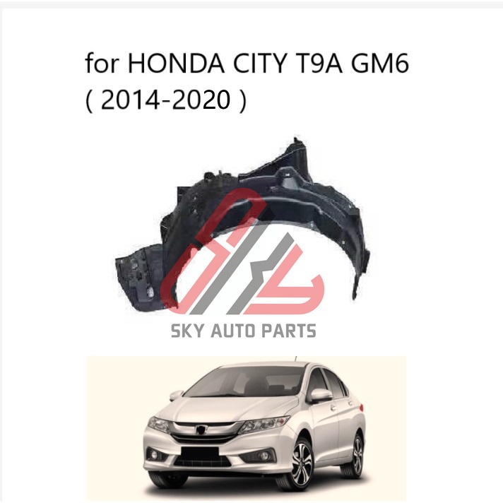 FENDER Tấm chắn bùn phía trước cho Honda City GM6