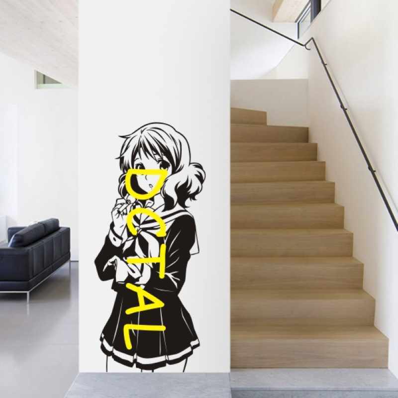 Oumae Kumiko Decal Dán Tường Kumiko Hibike Euphonium Anime Xe Vinyl Trang Trí Nhà Trang Trí Trang Tr