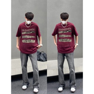 PEAR DODO Cotton nguyên chất Mỹ retro xu hướng thích hợp in hình áo thun ngắn tay nam mùa hè hàng đầu