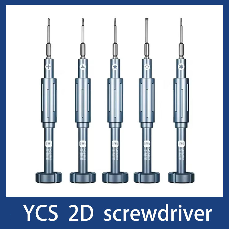 Ycs 2D Tua Vít Chính Xác 5 TRONG 1 Bộ Với Hợp Kim Từ Tính Siêu Cứng Bit Cho Điện Thoại Di Động Nhanh