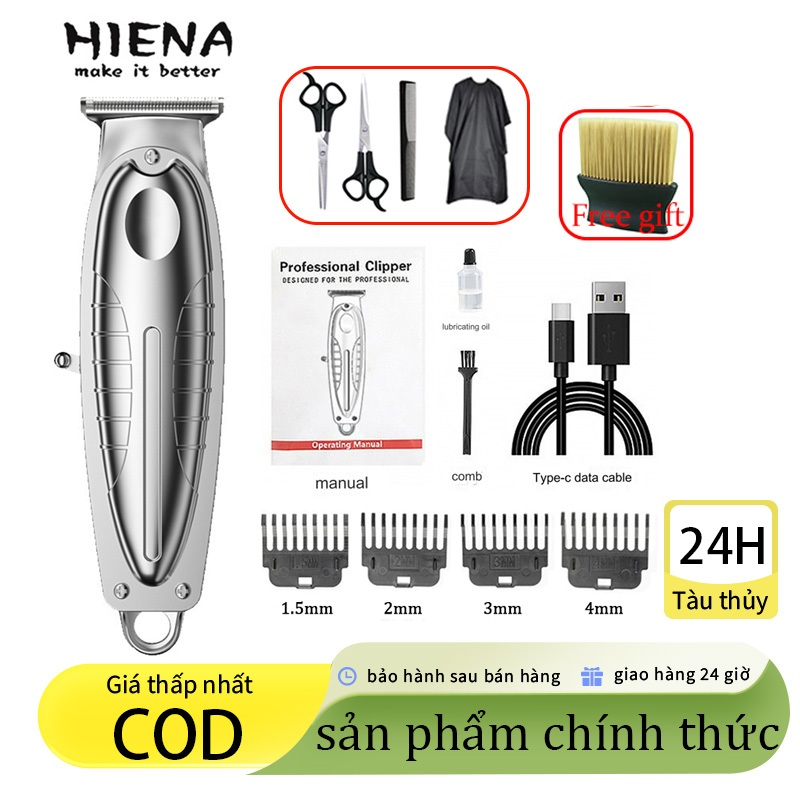 Máy cạo râu Cắt tóc có thể sạc lại Tông đơ cắt tóc nam Tông đơ cắt tóc Tông đơ cắt tóc hình chữ C