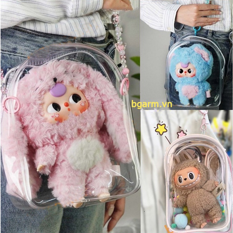 Baby Three V3 V2 V1 / Labubu V1 Túi trong suốt Babytree Túi / Đồ chơi nghệ thuật Kimmon Crybaby Túi