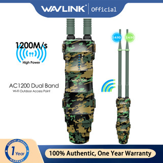  Điểm truy cập ngoài trời băng tần kép WAVLINK AC1200 Bộ mở rộng Wi-Fi tầm xa ngoài trời có PoE chủ động   thụ động cổng WAN   LAN chống nước IP67 Hỗ trợ chế độ AP   Router   Repeater 