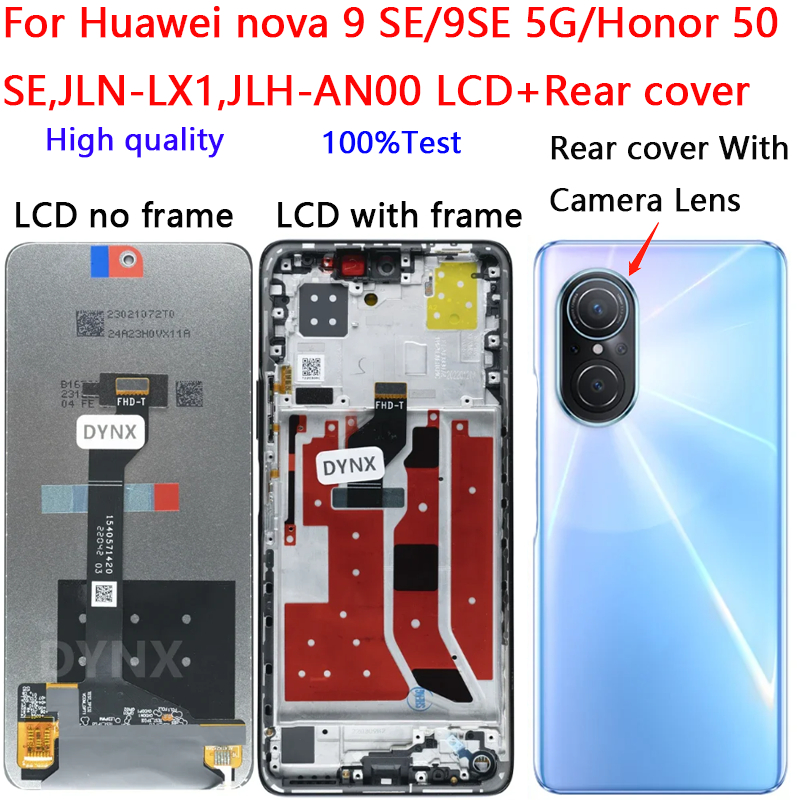 6,78'new Dành Cho Huawei Nova 9 SE 9SE 5G Honor 50 SE JLH-AN00 JLN-LX1 Màn Hình LCD Màn Hình Cảm Ứng