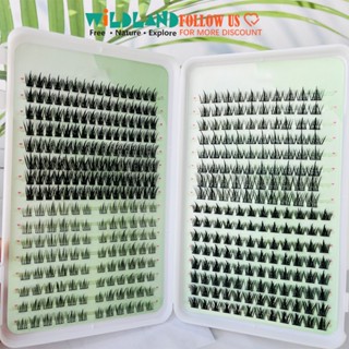 Tự Nhiên 10-13mm anime Lông Mi Giả Có Thể Tái Sử Dụng Lông Mi Giả Hộp Sách Kèm Keo Lông Mi + Nhíp Miễn Phí