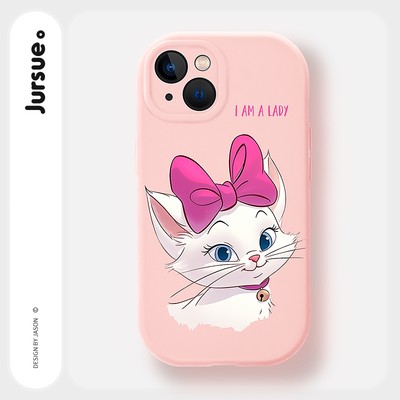 Ốp lưng JURSUE dễ thương đẹp hoạt hình ngộ nghĩnh cho iPhone 17 16 15 14 13 12 11 Pro Max SE 2020 X XR XS ip 8 7 Plus kute Z1502