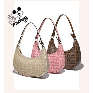 Túi Tote Disney Túi Đeo Vai Phong Cách, Túi Nách, Thời Trang Dễ Thương, Túi Xách Nữ, Da PU, Túi Trăng, Thích Hợp Cho Nữ.