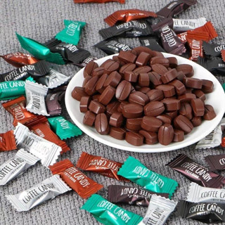 Cà phê hòa tan Kẹo Influencer Hạt cà phê Làm mới Đồ ăn nhẹ sảng khoái Nhai 100g