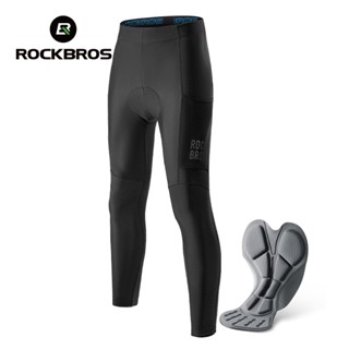 Rockbros Đi Xe Đạp Quần Dài Nam Xe Đạp Đường Bộ Quần Gear Ấm Áp Chống Gió Lông Cừu Nhẹ Thu Đông