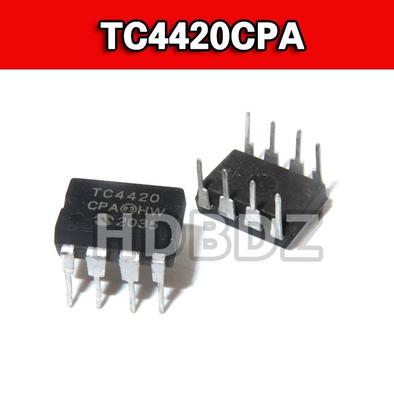 1-5pcs TC4420CPA TC4420 DIP-8 MOSFET Driver Chip IC SMD TC4420EPA