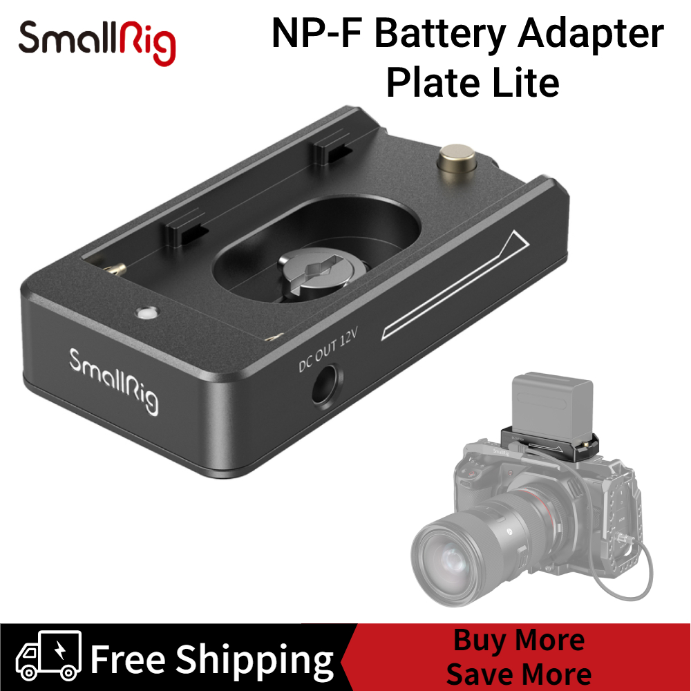 SmallRig Tấm gắn bộ chuyển đổi pin NP-F (Lite) cho pin Sony NP-F 3018