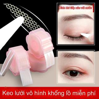 360 Cái / bộ Miếng Dán Mí Mắt Vô Hình Lưới Ren Mắt To Trang Điểm Gấp Đôi Tự Dính Tức Thì Nâng Mắt Lớn Nâng Dải Băng Trong Suốt Chống Thấm Nước Đôi Mắt Băng