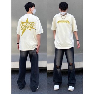 PEAR DODO American High street star in chữ Áo thun ngắn tay nam mùa hè cá tính thương hiệu thời trang phù hợp với cotton nguyên chất 230g áo sơ mi đế