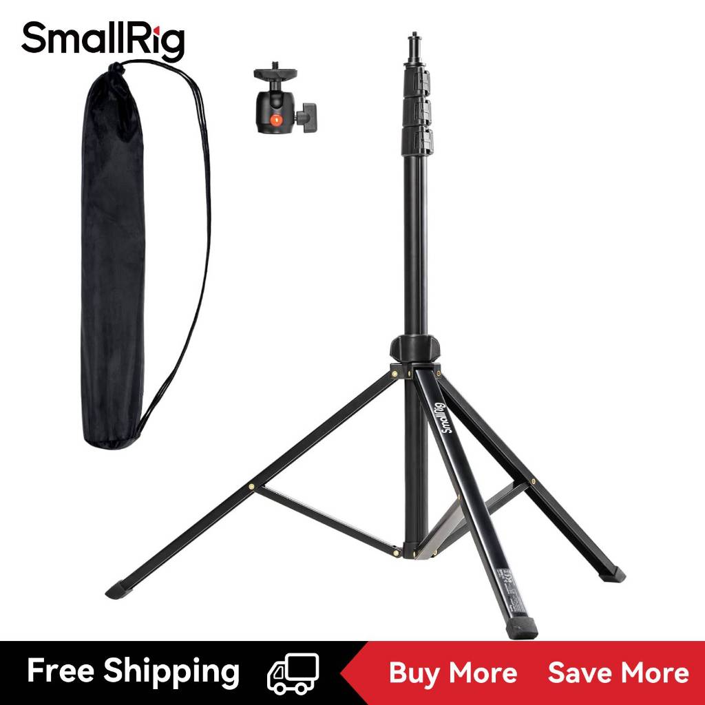 SmallRig Đế đèn RA-S200 để chụp ảnh 78.7 "/ 6.6ft / 200cm, Đế đèn nhẹ cho phản quang, Hộp mềm, Đèn p