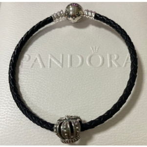 Vòng Tay Dây Da Pandora