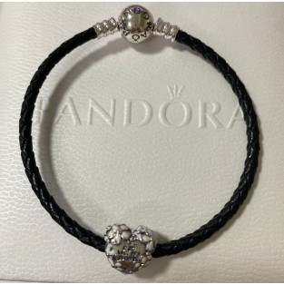 Vòng Tay Dây Da Pandora