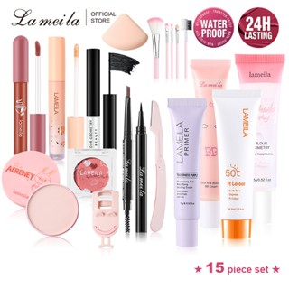  Bộ làm đẹp mỹ phẩm Lameila 15 miếng chống mồ hôi lâu trôi 
