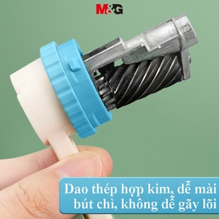 M&G Gọt Bút Chì Quay Tay, Máy Gọt Bút Chì Cho Học Sinh, Xanh / Hồng / Xanh lá