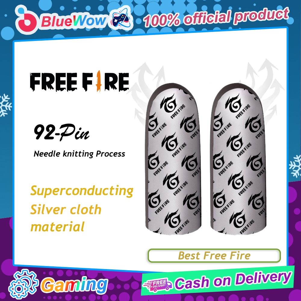 Bluewow In Hình Tay Cầm Chơi Game Thoáng Khí Và Chống Mồ Hôi Chính Xác Điều Khiển Màn Hình Cảm Ứng Găng Tay Ngón Tay Cái Mỏng Thích Hợp Cho Lửa Miễn Phí